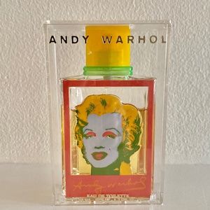 ANDY WARHOL MARILYN MONROE EAU DE TOILETTE 1.7 OZ COLLECTORS ITEM